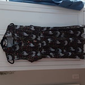 Floral Dress with sloths sloth XL 16